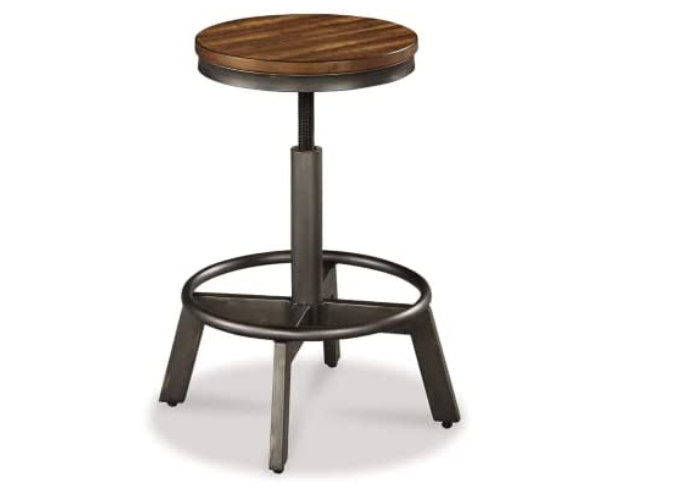Elevate Your Style with the Signature Design by Ashley Torjin Industrial Barstools