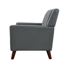 Load image into Gallery viewer, Mid Century Modern Fabric Arm Chair