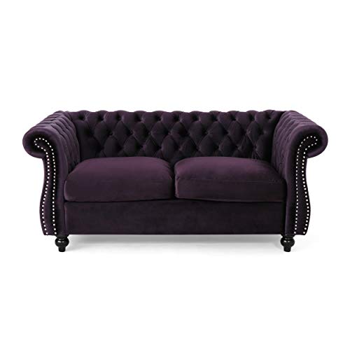 Traditional Chesterfield Loveseat Sofa