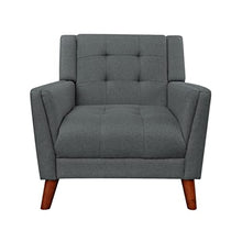 Load image into Gallery viewer, Mid Century Modern Fabric Arm Chair