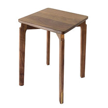 Load image into Gallery viewer, Black Walnut Wooden Stool or Side Table