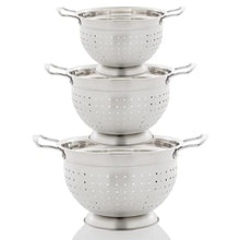 Load image into Gallery viewer, Stainless Steel Deep Colander Set