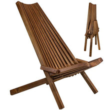 Load image into Gallery viewer, Folding Wooden Outdoor Chair