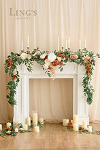 Load image into Gallery viewer, Eucalyptus and Willow Leaf Garland