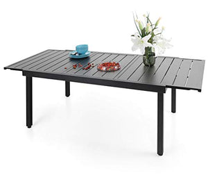 Expandable Patio Dining Table