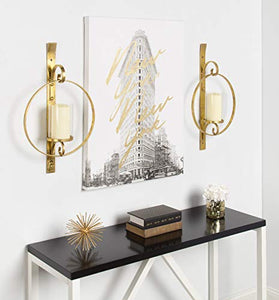 Metal Candle Holder Wall Sconce