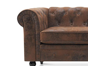 Small Office Chesterfield Sofa