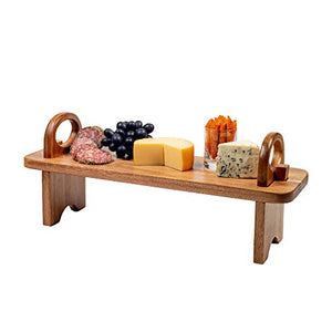 Wood Serving Board on Stand