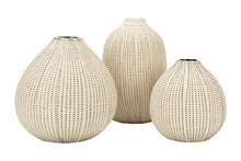 Load image into Gallery viewer, White Stoneware Vases