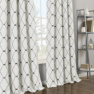 Cream Linen Textured Curtains