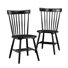 Load image into Gallery viewer, Sauder New Grange Spindle Back Chairs, Black finish