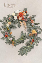 Load image into Gallery viewer, Eucalyptus and Willow Leaf Garland