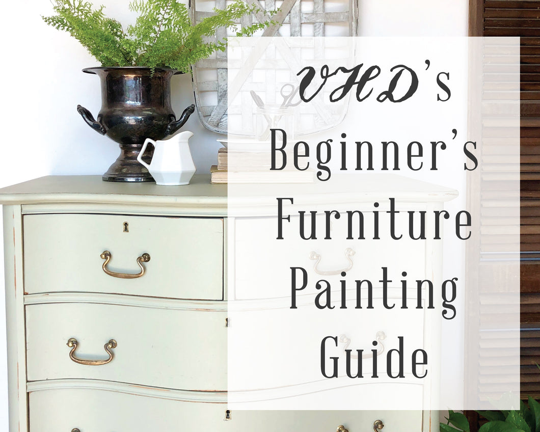 How To Paint Furniture Tutorial - PDF