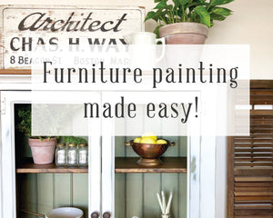 How To Paint Furniture Tutorial - PDF